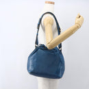 LOUIS VUITTON Epi Petit Noe Shoulder Bag Blue M44105 LV Auth yk20000-21