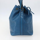 LOUIS VUITTON Epi Petit Noe Shoulder Bag Blue M44105 LV Auth yk20000-3