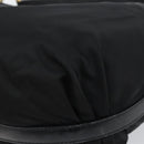 PRADA Shoulder Bag Nylon Black Gold Auth yk20004V-12