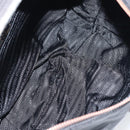 PRADA Shoulder Bag Nylon Black Gold Auth yk20004V-17