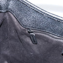 GUCCI GG Canvas Shoulder Bag Black Silver 113012 Auth yk20005V-18