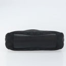 GUCCI GG Canvas Shoulder Bag Black Silver 113012 Auth yk20005V-9