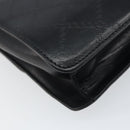 VERSACE Hand Bag Leather Black Gold Auth yk20008-17