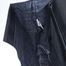 VERSACE Hand Bag Leather Black Gold Auth yk20008-21