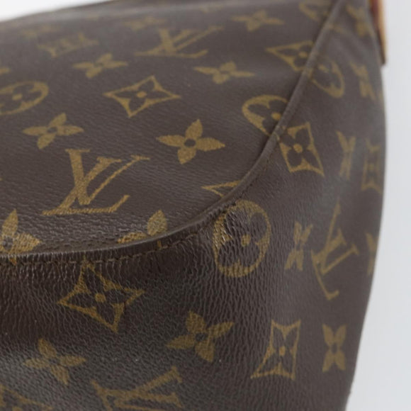 LOUIS VUITTON Monogram Looping MM Shoulder Bag M51146 LV Auth yk20009