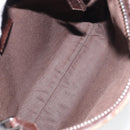 GUCCI GG Canvas Shoulder Bag Beige Silver 122793 Auth yk20016-17