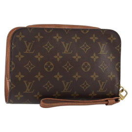 LOUIS VUITTON Monogram Orsay Clutch Bag M51790 LV Auth yk20017