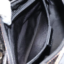 Christian Dior Trotter Canvas Hand Bag Enamel 2way Brown Silver Auth yk20020-25