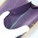 LOUIS VUITTON Monogram Epi Vernis Wallet 6 Set Yellow LV Auth yk20022-7