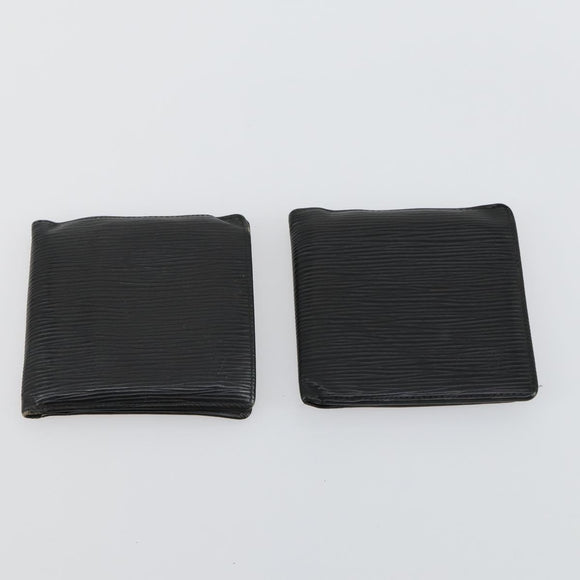 LOUIS VUITTON Monogram Epi Vernis Wallet 6 Set Yellow LV Auth yk20022