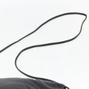 LOEWE Anagram Shoulder Bag Leather Black Gold Auth yk20023-8