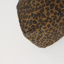 BOTTEGA VENETA Backpack Nylon Brown Gold Auth yk20025-15