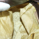 BOTTEGA VENETA Backpack Nylon Brown Gold Auth yk20025-20