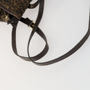 BOTTEGA VENETA Backpack Nylon Brown Gold Auth yk20025-7