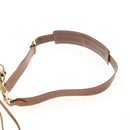 GUCCI GG Canvas Shoulder Bag Beige Gold Auth yk20026-10