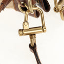 GUCCI GG Canvas Shoulder Bag Beige Gold Auth yk20026-11