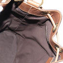 GUCCI GG Canvas Shoulder Bag Beige Gold Auth yk20026-21