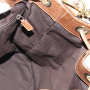 GUCCI GG Canvas Shoulder Bag Beige Gold Auth yk20026A-22