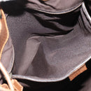 GUCCI GG Canvas Shoulder Bag Beige Gold Auth yk20026-24