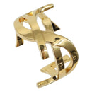 SAINT LAURENT Cassandra Bracelet metal Gold Tone Auth yk20028M-1