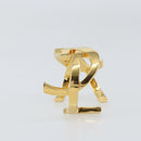 SAINT LAURENT Cassandra Bracelet metal Gold Tone Auth yk20028M-7