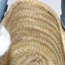 Chloe Bucket Bag Marcie Hand Bag Straw Blue Beige Auth yk20030-18