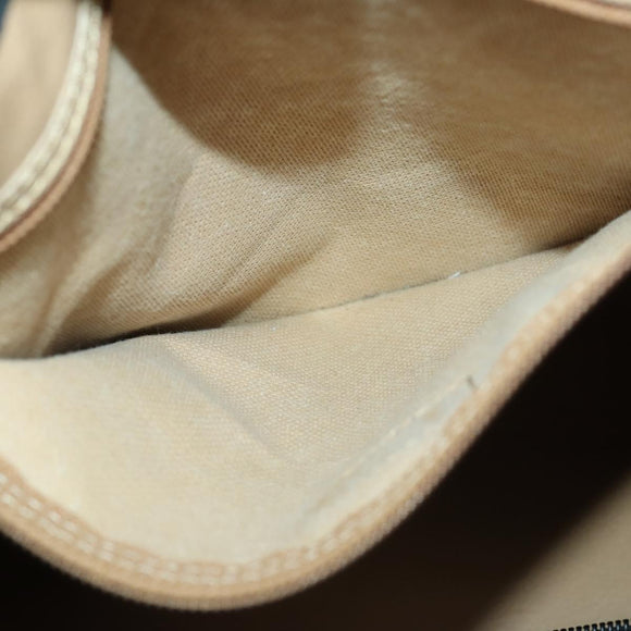 Christian Dior Trotter Canvas Boston Bag PVC 2way Black Gold Auth yk20032