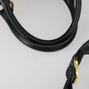 Christian Dior Trotter Canvas Boston Bag PVC 2way Black Gold Auth yk20032-9