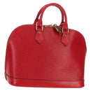 LOUIS VUITTON Epi Alma Hand Bag Castilian Red M52147 LV Auth yk20034A-1