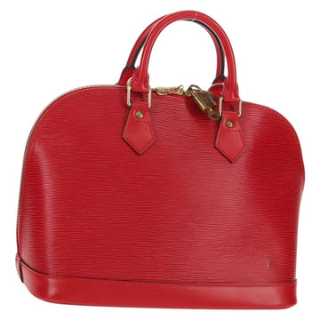 LOUIS VUITTON Epi Alma Hand Bag Castilian Red M52147 LV Auth yk20034A