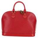 LOUIS VUITTON Epi Alma Hand Bag Castilian Red M52147 LV Auth yk20034A-2