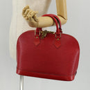 LOUIS VUITTON Epi Alma Hand Bag Castilian Red M52147 LV Auth yk20034A-21