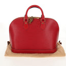 LOUIS VUITTON Epi Alma Hand Bag Castilian Red M52147 LV Auth yk20034A-22