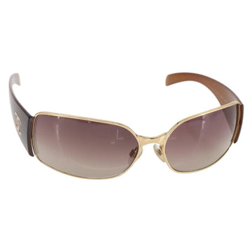 CHANEL Sunglasses plastic Bordeaux CC Auth yk20037V