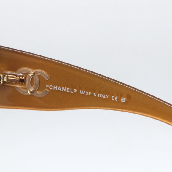 CHANEL Sunglasses plastic Bordeaux CC Auth yk20037V