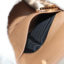 PRADA Key Case Safiano leather Brown Auth yk20038V-10