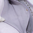 CELINE Studs Shoulder Bag Leather Purple Gold Auth yk20039-21