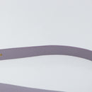 CELINE Studs Shoulder Bag Leather Purple Gold Auth yk20039-8