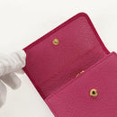 GUCCI Bamboo Wallet Suede Pink Gold 035 0959 1861 0 Auth yk20042V-18