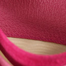 GUCCI Bamboo Wallet Suede Pink Gold 035 0959 1861 0 Auth yk20042V-11