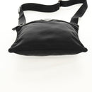 PRADA Shoulder Bag Nylon Black Silver Auth yk20046V-11