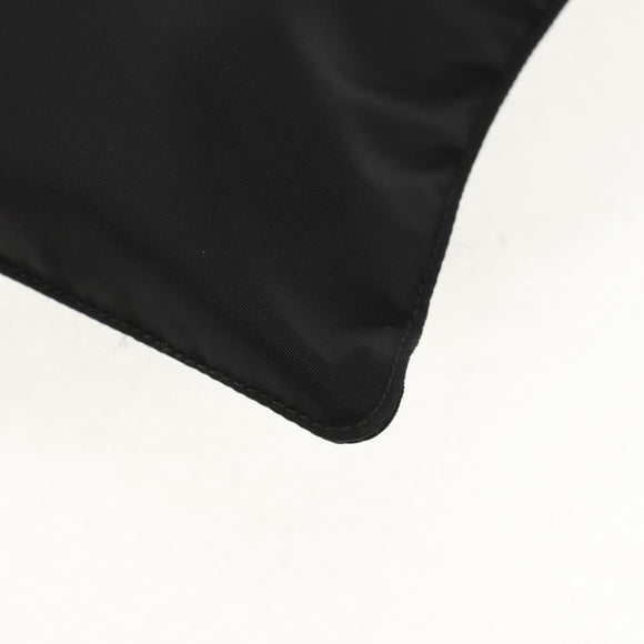 PRADA Shoulder Bag Nylon Black Silver Auth yk20046V