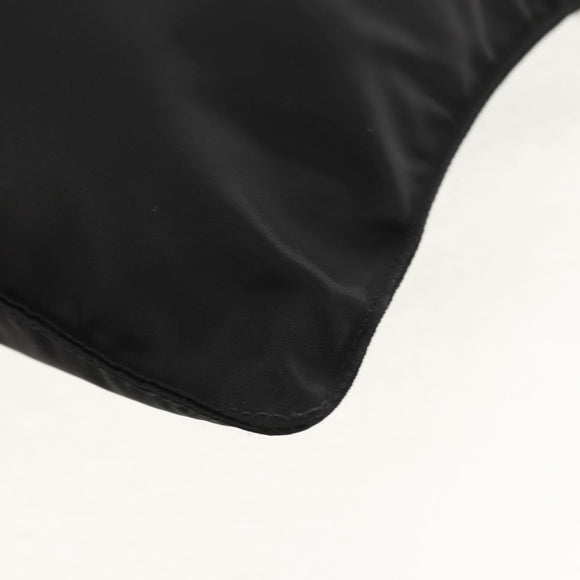 PRADA Shoulder Bag Nylon Black Silver Auth yk20046V