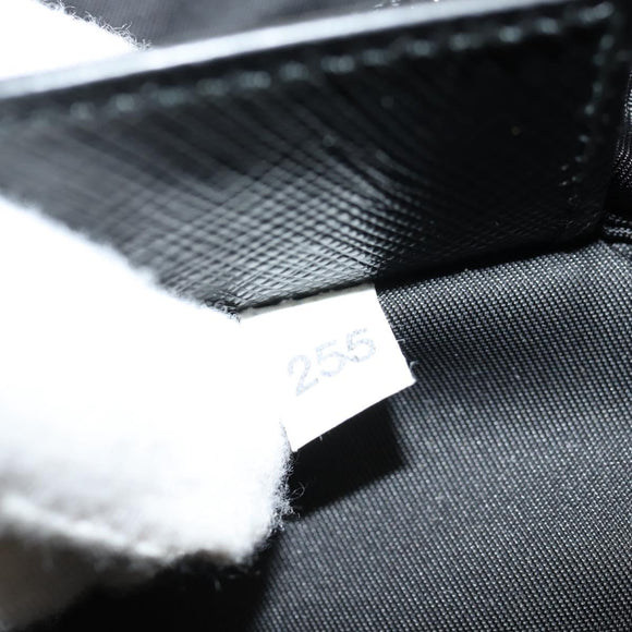 PRADA Shoulder Bag Nylon Black Silver Auth yk20046V