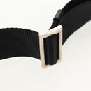 PRADA Shoulder Bag Nylon Black Silver Auth yk20046V-8