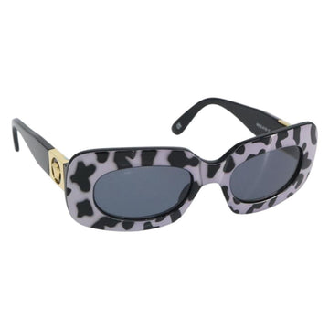 VERSACE Sunglasses plastic Black Auth yk20049
