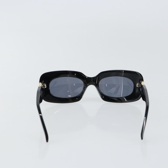 VERSACE Sunglasses plastic Black Auth yk20049