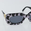 VERSACE Sunglasses plastic Black Auth yk20049-6