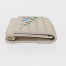 BOTTEGAVENETA INTRECCIATO Card Case Leather 2 Set White Auth yk20050-13
