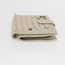 BOTTEGAVENETA INTRECCIATO Card Case Leather 2 Set White Auth yk20050-4